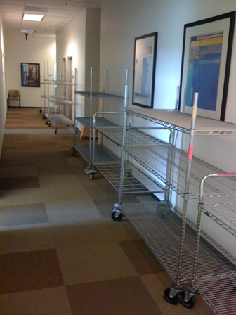 After - clean empty room after removal